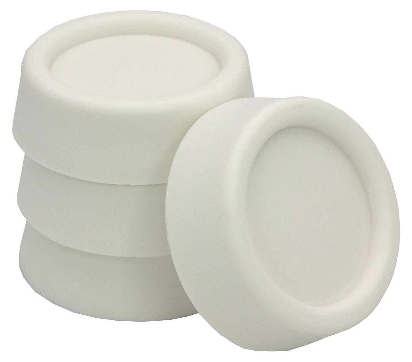 Set van 4 trillingsdempers voor wasmachine en droger