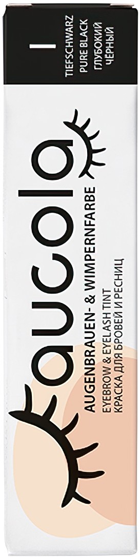 Aucola Augenbrauen - & Wimpernfarbe 1 Tiefschwarz 15 ml 2770000