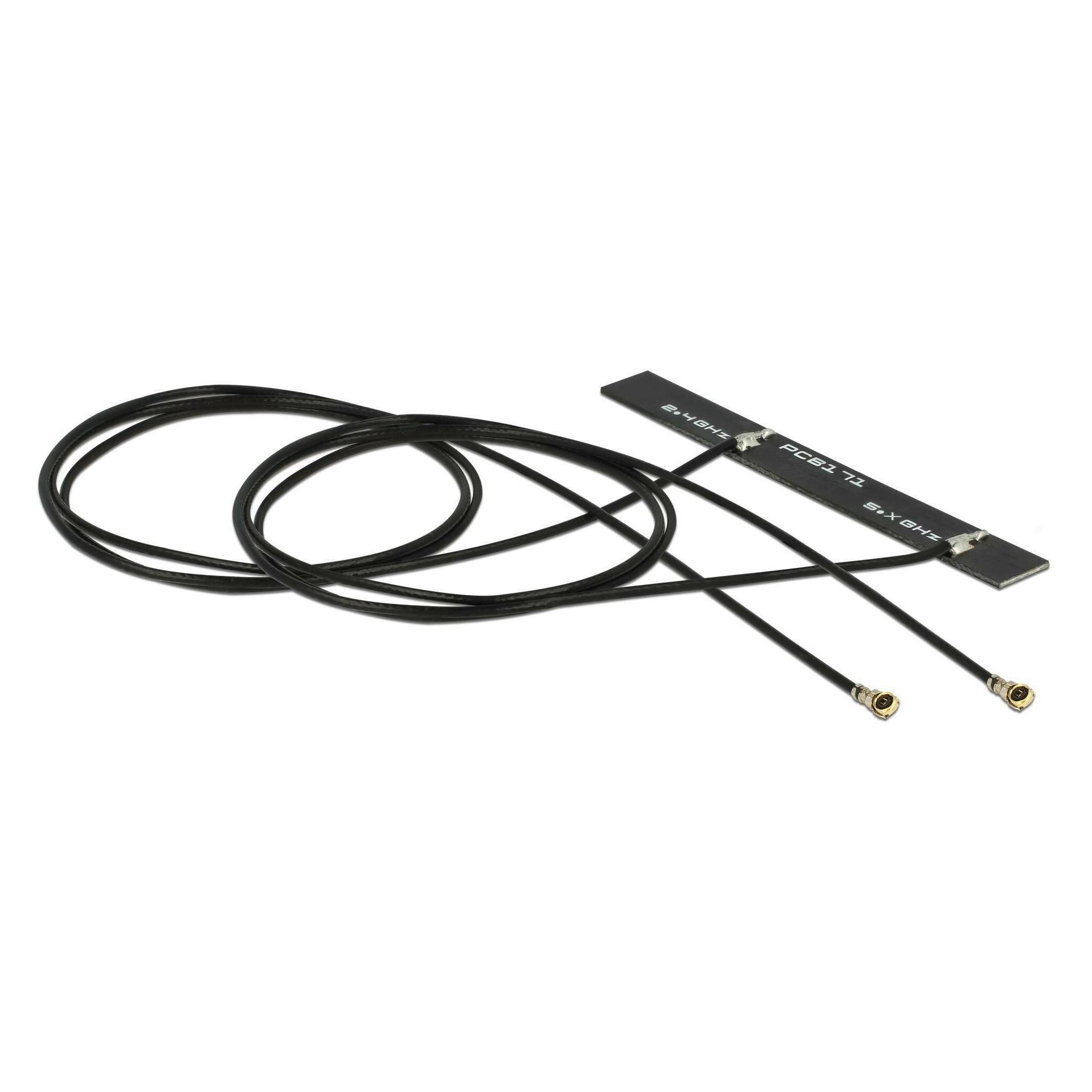 Delock MHF 4L WLAN-AC Doppel Antenne (WLAN) (89933)