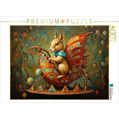 CALVENDO Puzzle Zirkuszauber mit Fantasie | 1000 Teile Lege-Größe 64x48cm Foto-Puzzle für glückliche Stunden