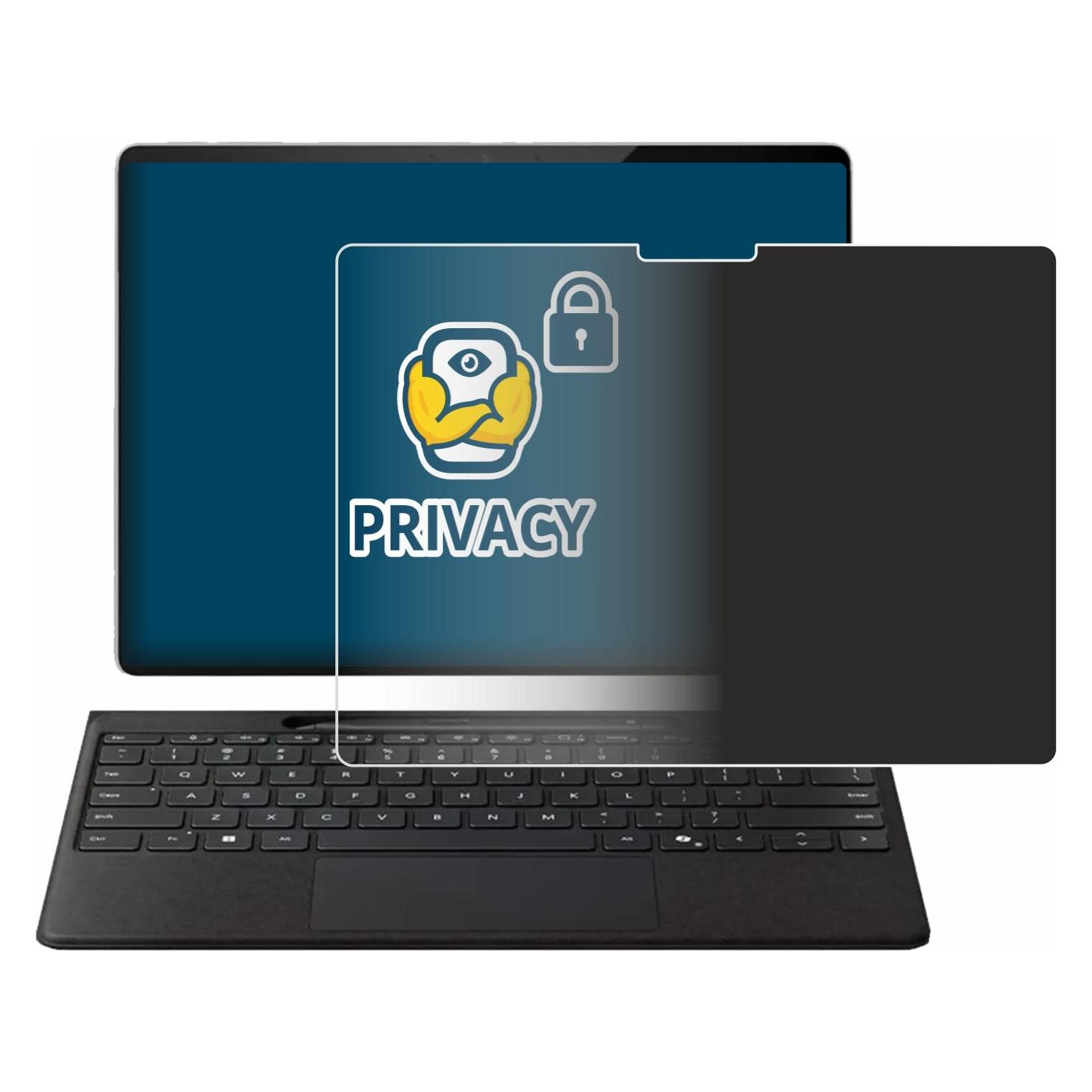 Brotect Sichtschutzfolie für Microsoft Surface Pro Copilot+ 13" Anti-Spy Privacy Folie Blaulicht-Schutz (13") (6060076)