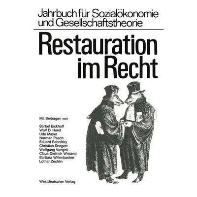 Restauration im Recht, Taschenbuch von Kenneth A. Loparo, VS Verlag für Sozialwissenschaften, 978-3-531-11930-4