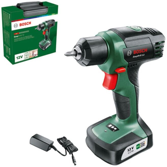 Perceuse-visseuse sans fil EasyDrill 12 de BOSCH, dans un sac souple (06039B3000)