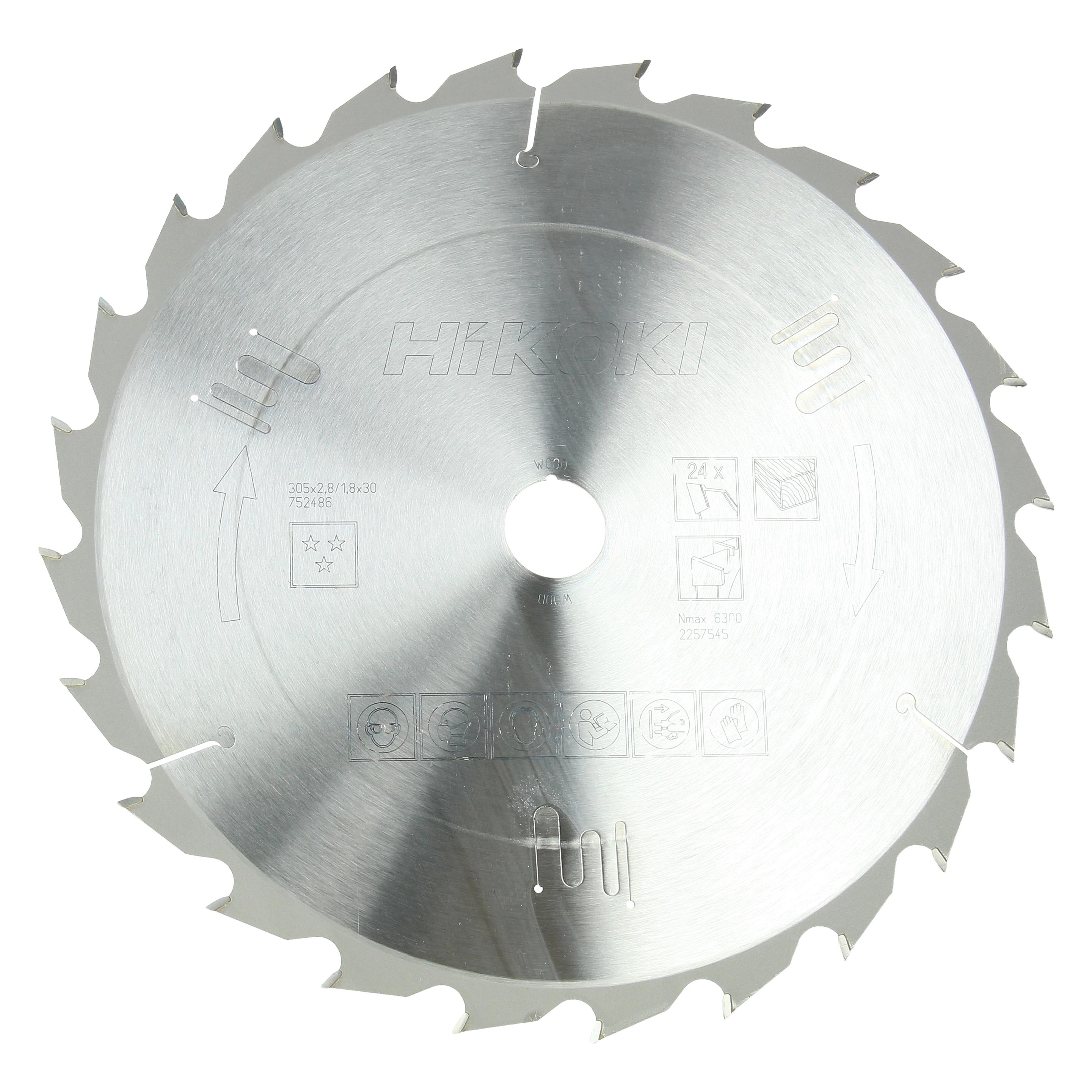 Hikoki Holztrennscheibe HITACHI 305x30x2,8mm Z60 (752488)