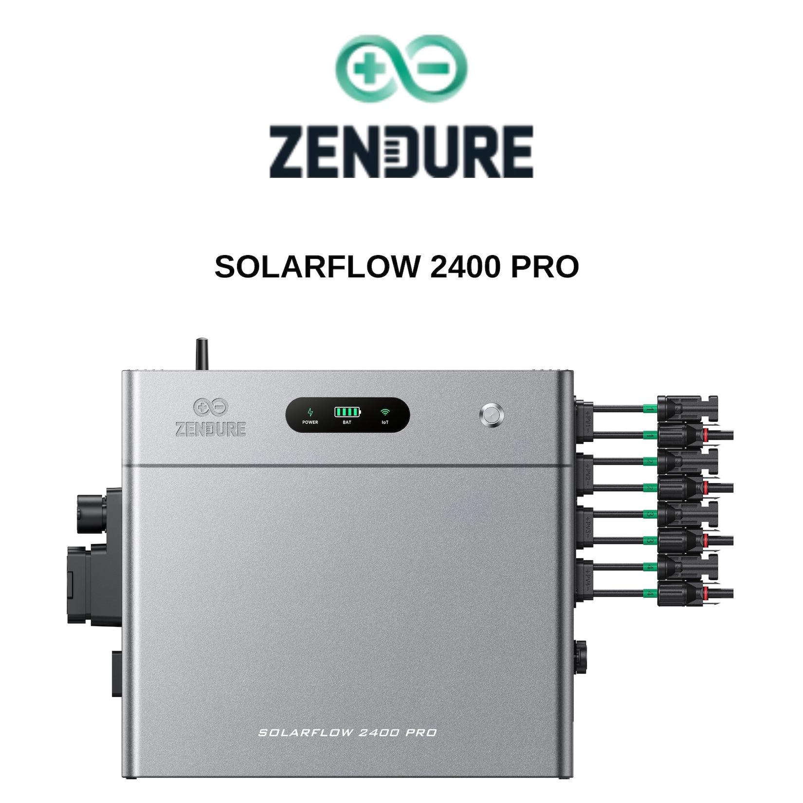 Zendure SolarFlow 2400 Pro,Speicher für Balkonkraftwerk,2,4 kWh