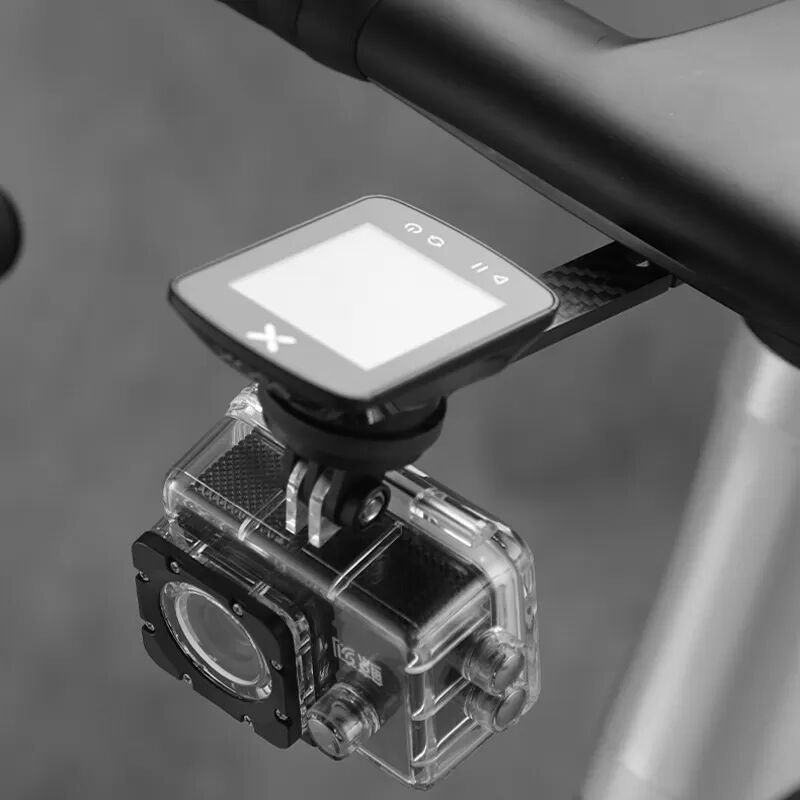 INF Fahrradcomputerhalterung aus Kohlefaser für die Garmin Edge-Serie