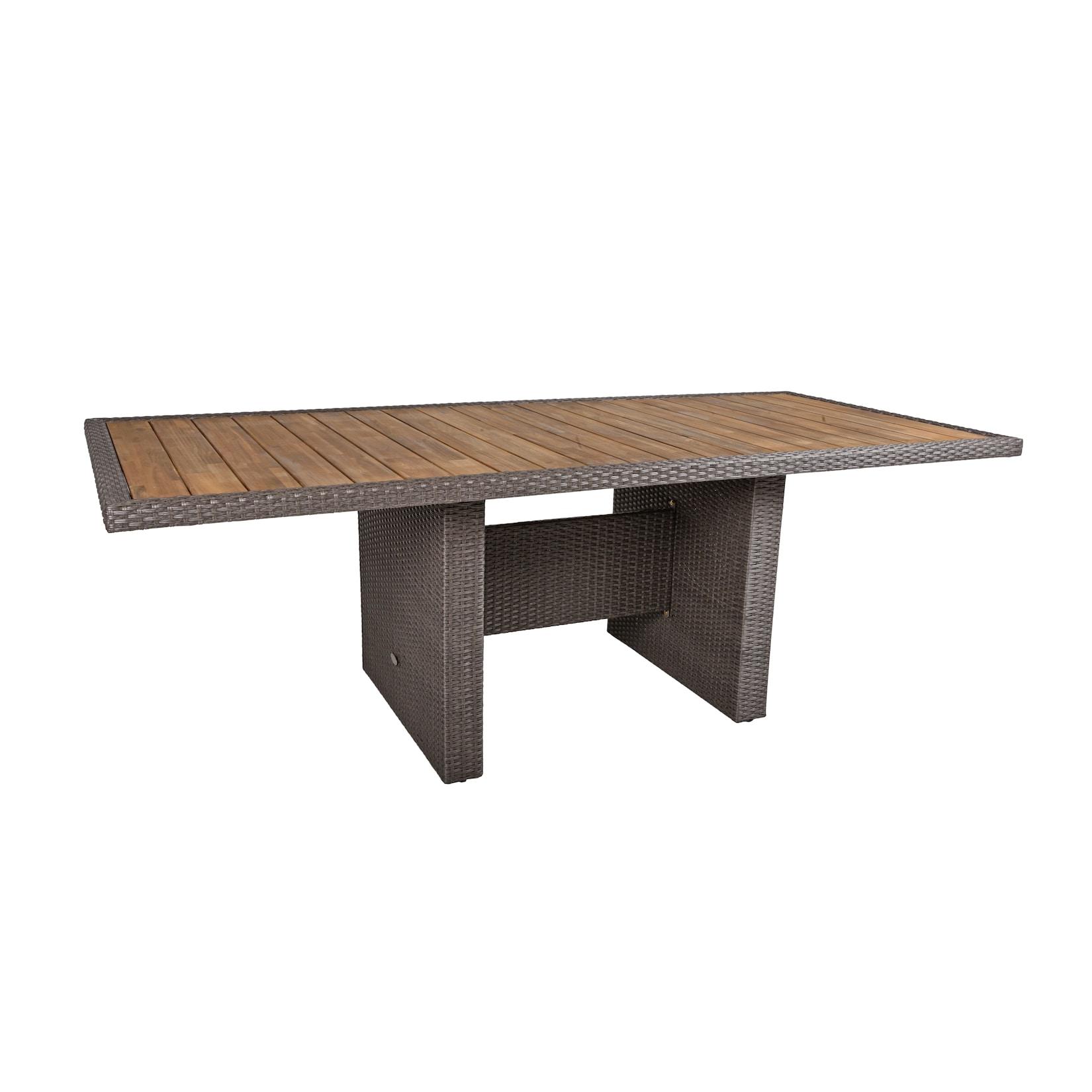 Tisch BRAGA 220 cm, weidengrau