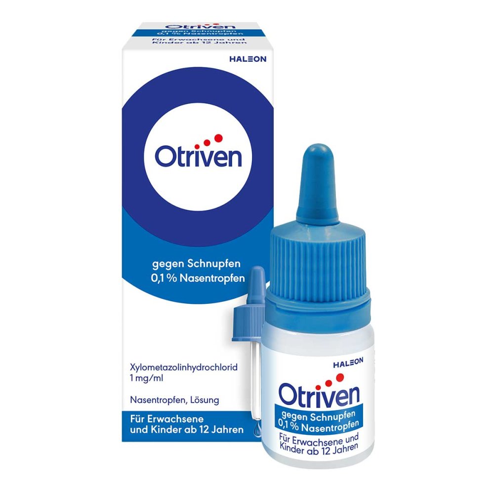 Haleon Germany GmbH Otriven gegen Schnupfen 0,1 % Nasentropfen 00753716