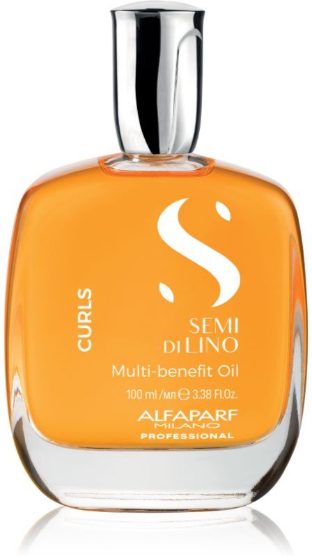 Alfaparf Milano Semi Di Lino Curls Öl Lockenpflege für lockiges Haar 100 ml