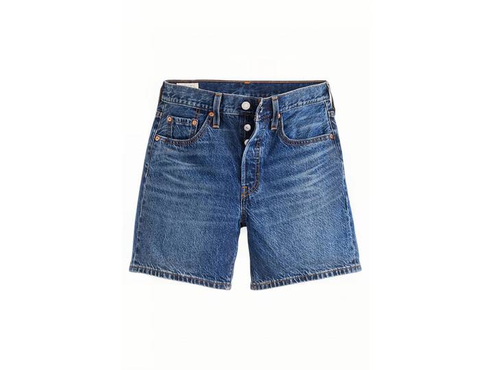 LEVI'S 501 Short léger mi-cuisse bleu - Dark Wash