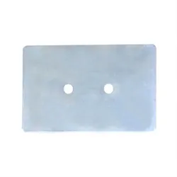 Gegenplatte für Zurrmulde klein, 3-teilig  passend für 10659