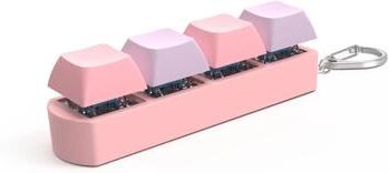 Uplifted Finds 4 Key Finger Button Stress Relief Toy Keycap Decompression pink purple