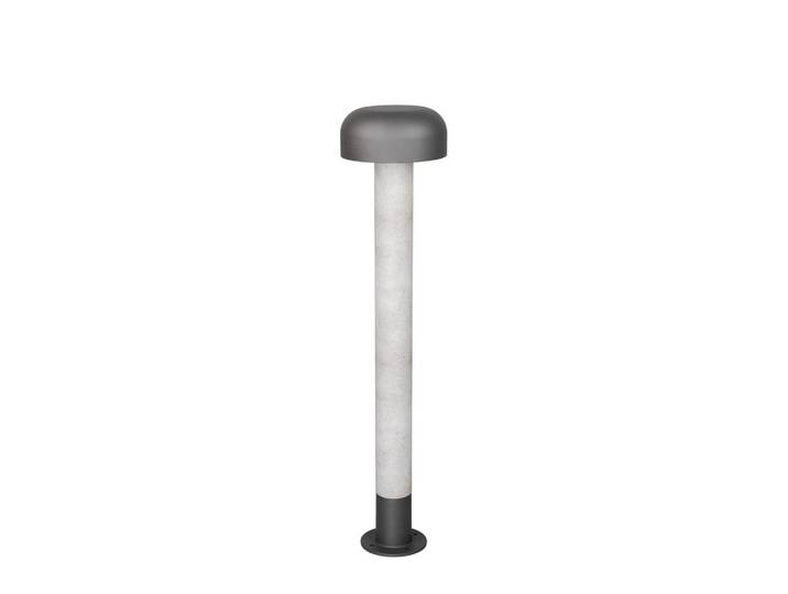 Trio Leuchten Wegeleuchte, Anthrazit, Grau, Metall, 84.5 cm, Lampen & Leuchten, Aussenbeleuchtung, Wegbeleuchtung