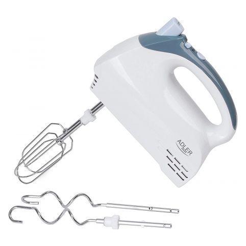 Adler AD 4202 Stand mixer White (300 W) (AD 4202)