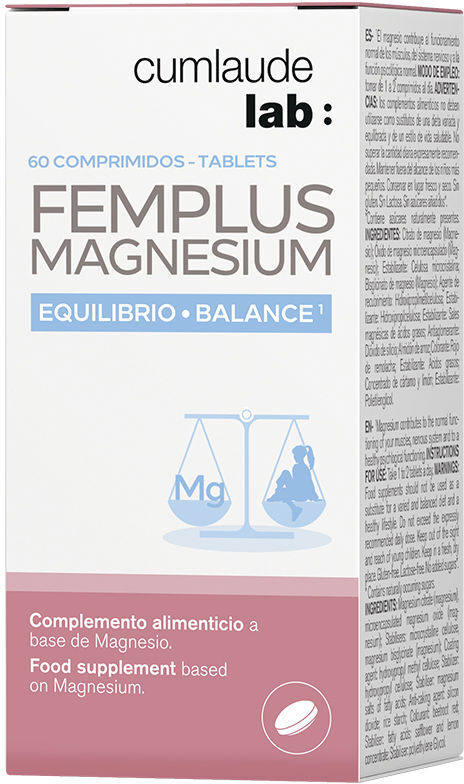 Cumlaude Lab Femplus Magnesium comprimés 60 unités