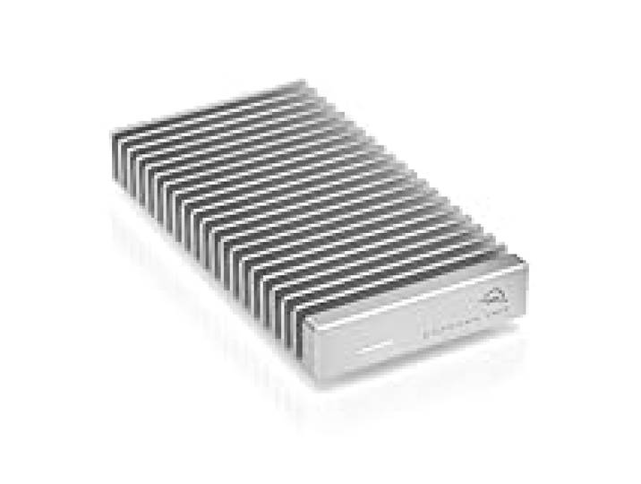 Disque SSD Externe OWC avec boîtier dissipateur Thermique en Aluminium, 8 to, 1 M2, Portable, NVMe Thunderbolt (USB-C), USB4, Ultra-Rapide, Disque SSD Externe