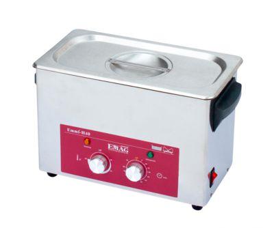Ultraschallreiniger EMAG Emmi® H 40, Edelstahl, 3,55 l, mit Zeitschaltuhr, Ablauf & Heizung