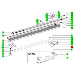 FESTOOL Lagerblech KA-UG