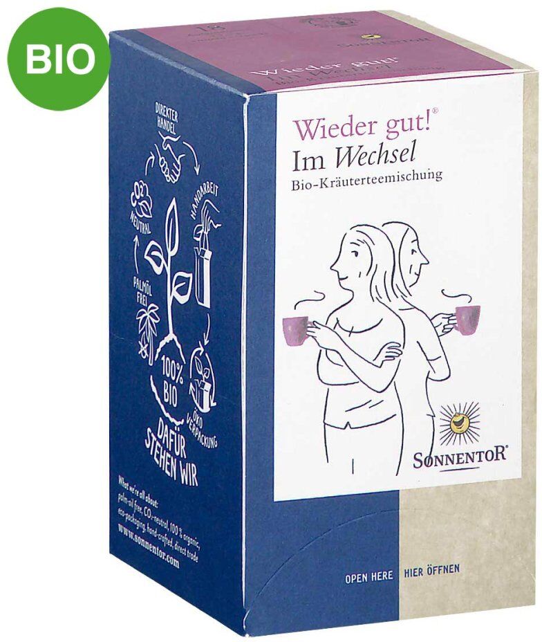 SONNENTOR Wieder Gut Im Wechsel Tee Bio Kräutertee 18stk