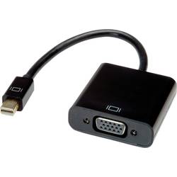 VALUE Mini DisplayPort-VGA Adapter, Mini DP ST - VGA BU, Aktiv 12.99.3126