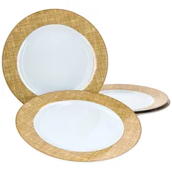 4er Set Speiseteller Gelb Brazil 27cm Ritzenhoff & Breker - 409352