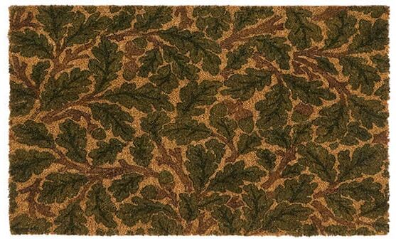 Morris & Co by Hug Rug Printed Coir Oak 45cm x 75cm Doormat