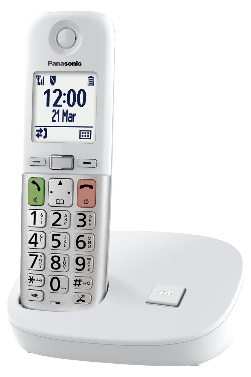 Panasonic KX-TGU410EXW DECT-telefoon met draadloze headset en luidsprekerfunctie, Wit
