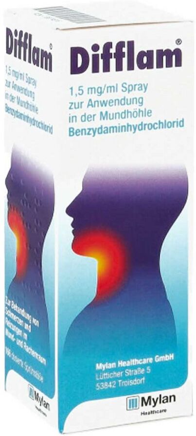 Difflam 1,5 mg/ml Spray zur Anw.i.d.mundhöhle
