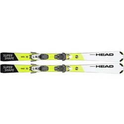 HEAD Kinder Racing Ski Supershape JRS + JRS 7.5 GW CA, Größe 150 in Pink Pink