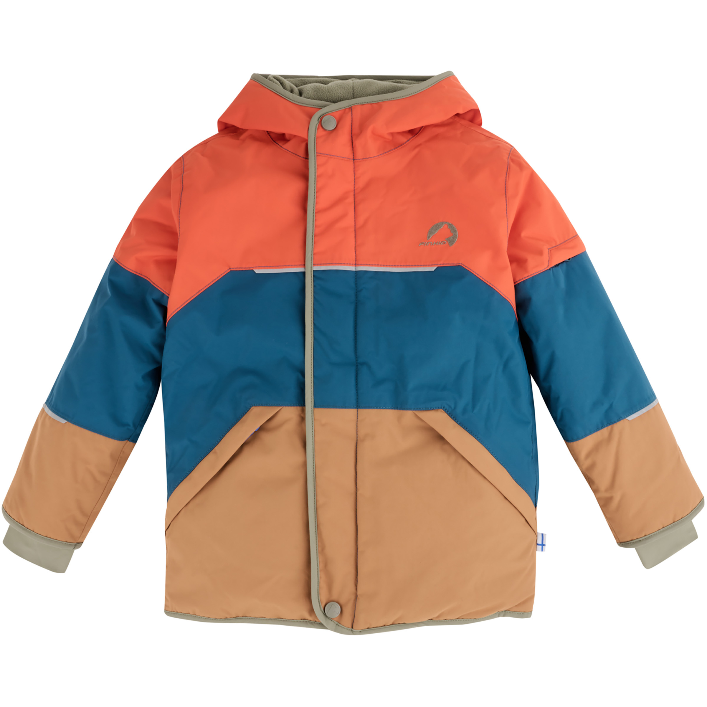 Finkid Taika Snow Kinder Isolationsjacke blau Größe 110 Lifestyle | Skifahren Isolierend Wasserabweisend