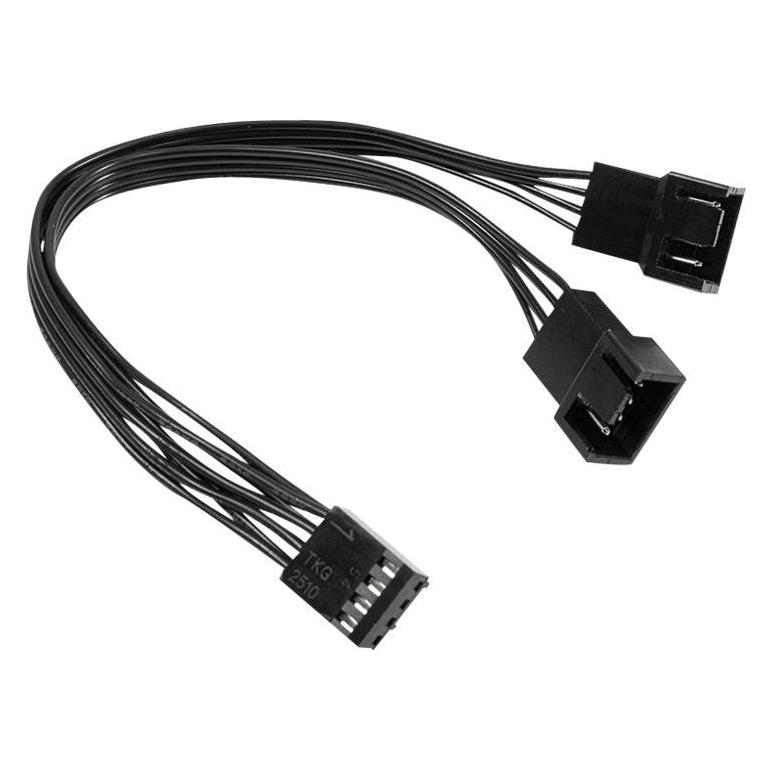 Intertech AC PWM Y-Kabel, 15cm (15 cm, 4 pin PWM) (88885521)