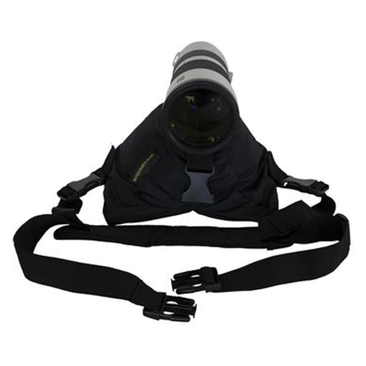 Buteo Photo Gear Bohnensack 1 Sattelmodell Schwarz mit Tragegurt (Kunststoff, Textil) (720010)