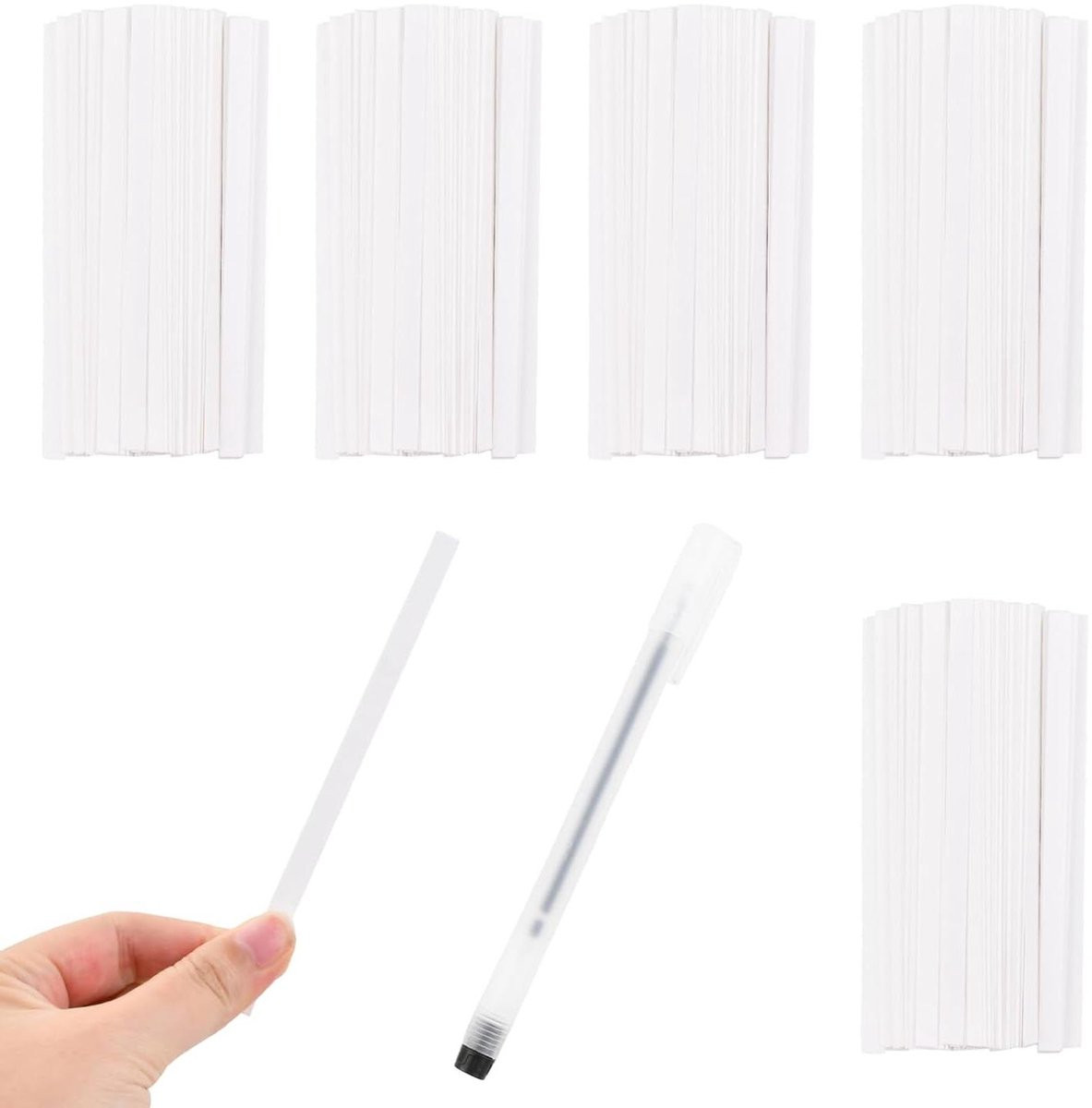 Geur teststrips van wit papier voor het testen van geuren inclusief marker - 500 stuks