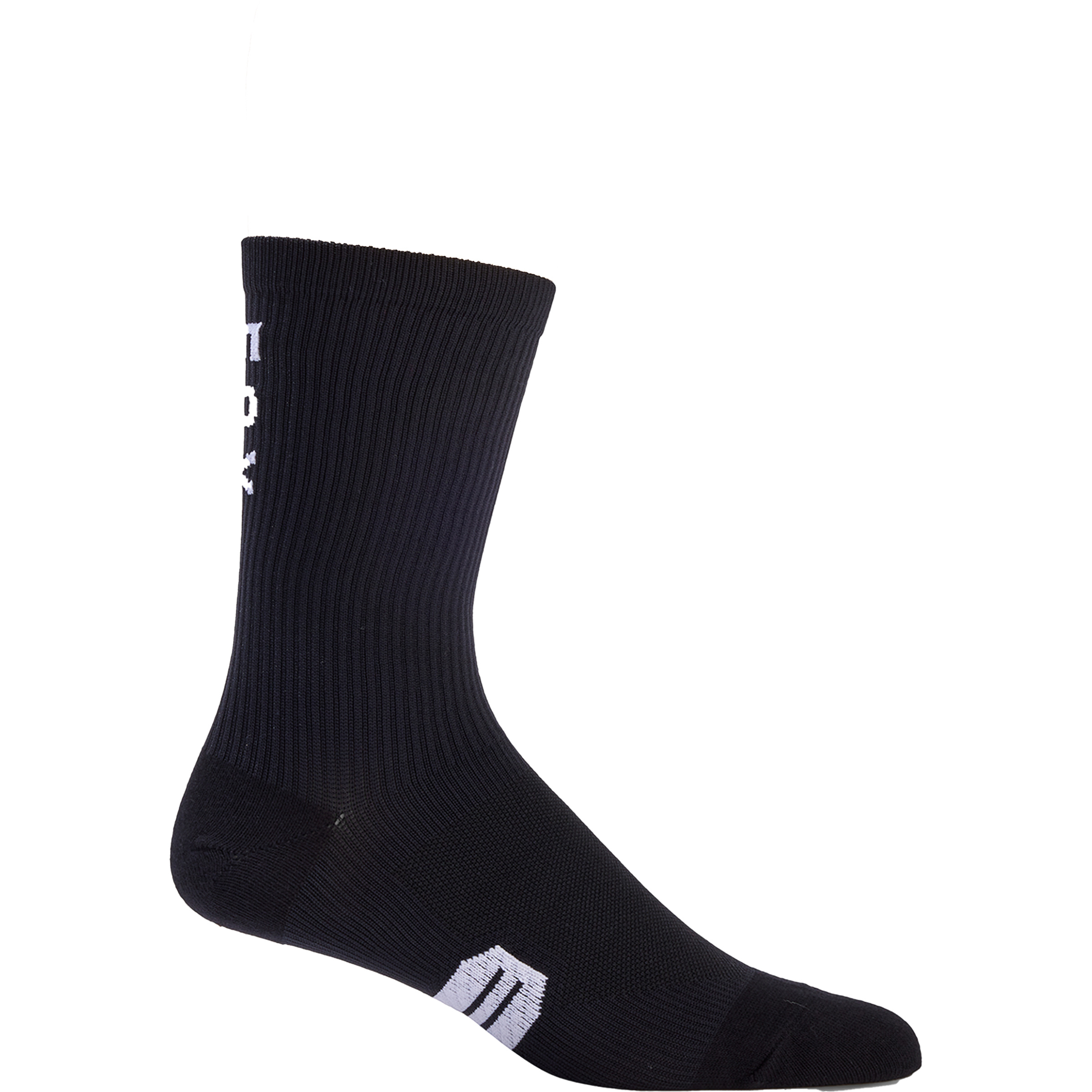Fox 8" Ranger Fahrradsocken schwarz Größe 43 Mountainbike Kompressionseffekt
