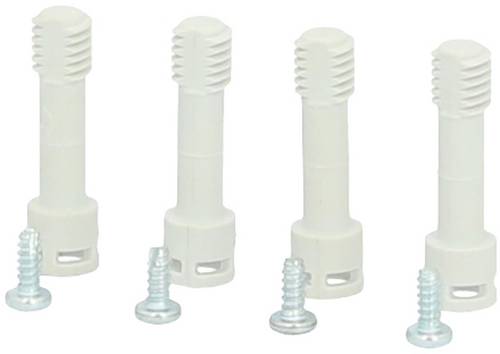 Fibox Grey screw set, High cover (25-100 mm) High base (50-125 mm) Schrauben-Set 1 Set