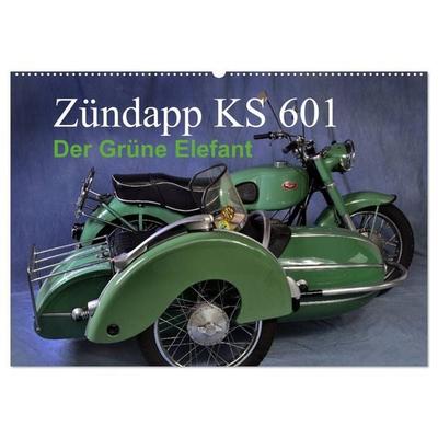 Zündapp KS 601 (Wandkalender 2027 DIN A2 quer), CALVENDO Monatskalender