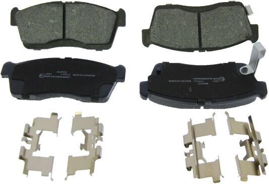 Mapco Bremsbelagsatz, Scheibenbremse 6251 Vorderachse Für Daihatsu