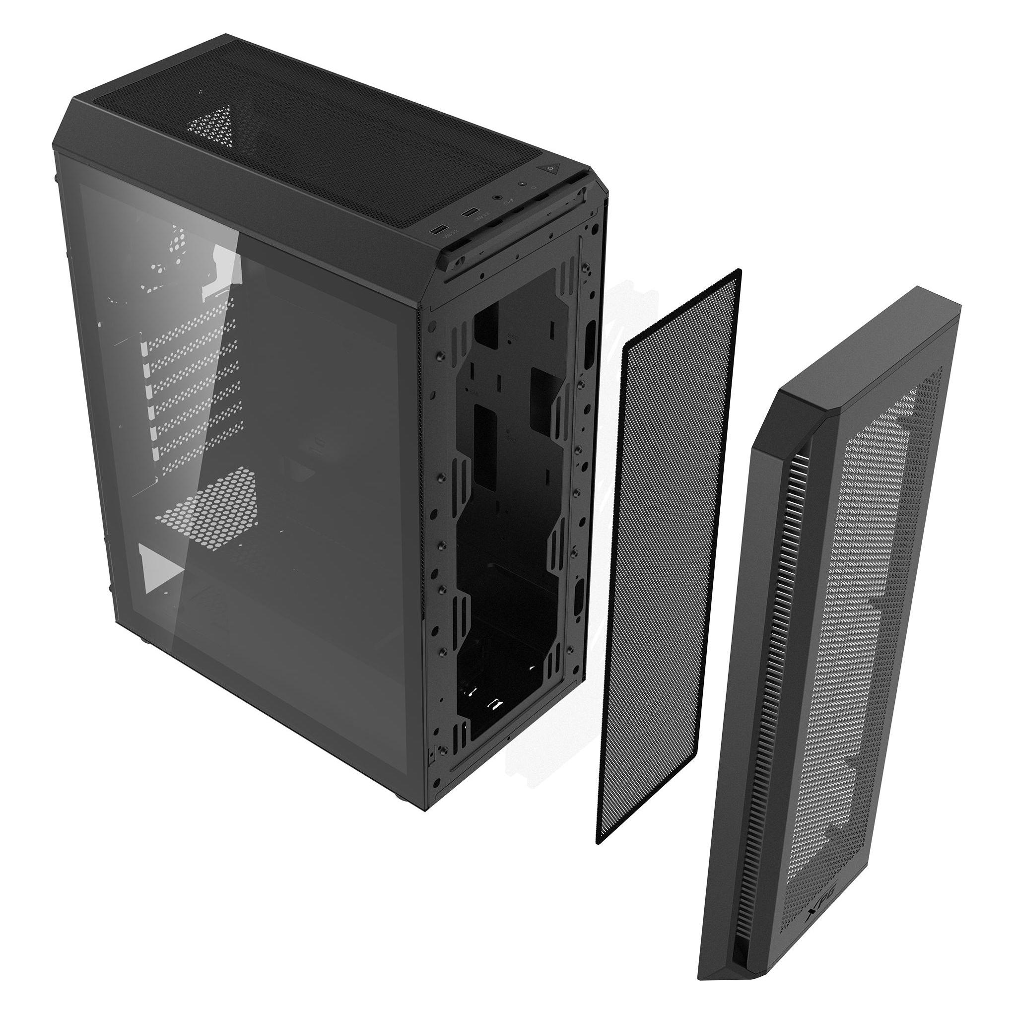 Adata Geh XPG VALOR AIR PLUS (ATX) Midi Tower schwarz retail (ATX, mATX, Mini-ITX) (75261537)