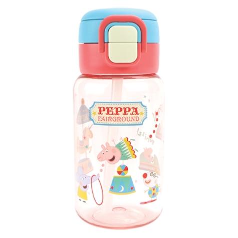 Nuby - Peppa Pig 2-in-1 Bottle - Pink - 550 ml (550 ml) (5414959080856)