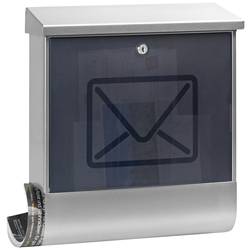 Burg Wächter 65305 LUCENTA 2700 Ni (EC) Briefkasten Edelstahl Edelstahl Schlüsselschloss
