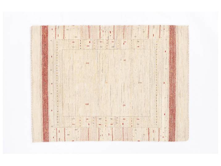 Nomadenteppich Loribaft Negra/ Farbe: Hellgrau / Masse (BxT) :111x149 cm