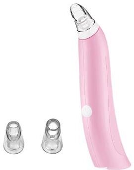 Everyday Crate PureGlow Blackhead Remover Vacuum Pore Cleaner With 3 Suction Heads pink