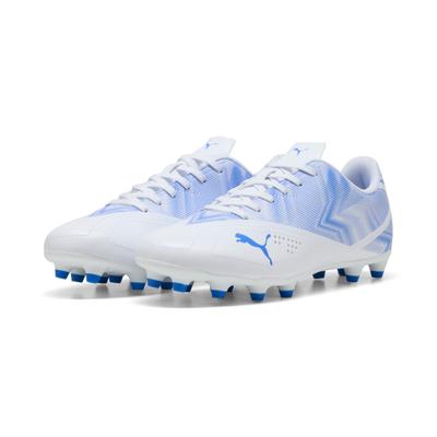 Fußballschuh PUMA "RAPID FGAG", Herren, Gr. 43, Textil, blau (puma weiß, ultra blau), Synthetik, Schuhe Fußballschuh, für Rasen- und Kunstrasenplätze
