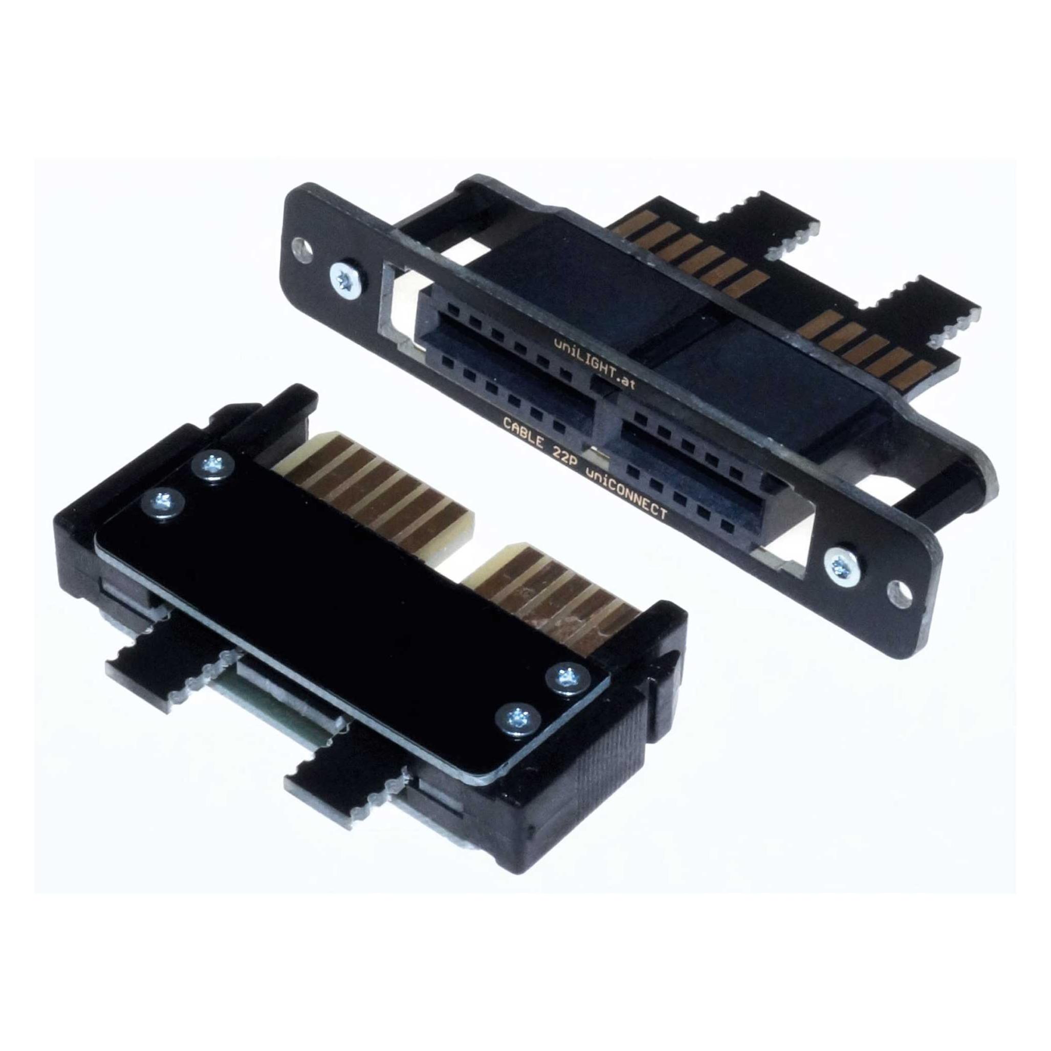 Unilight kabelsteckverbindung cable mit 9 primäre servos und 4 pole für bis zu 3 lichtern (CABLE-9P4S-DIY)