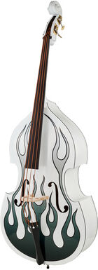 Thomann Rockabilly Vintage Flames WH/V