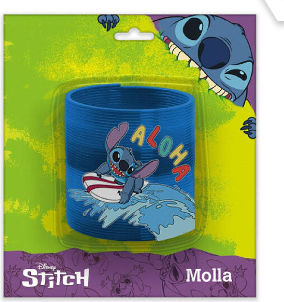 Disney Lilo & Stitch Stitch Wenteltraptoren met Veermechanisme