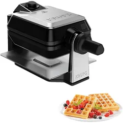 KRUPS FDD 95 D Waffeleisen Edelstahl/Schwarz