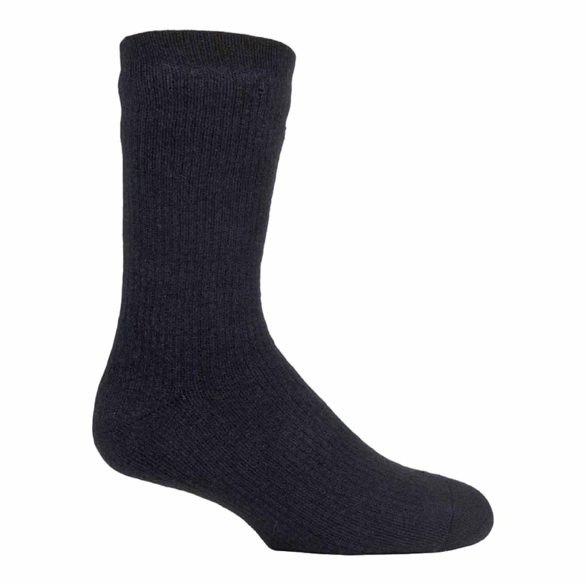 Herren- und Damen-schwarze thermische wasserdichte Socken mit Fleece-Futter