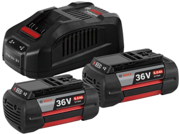 Ensemble de démarrage BOSCH 2x GBA 36V 6.0Ah + GAL 3680 CV (1600A00L1U)
