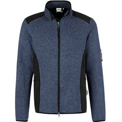 Strickfleece-Jacke "DAWSON" 836 - XL - navy